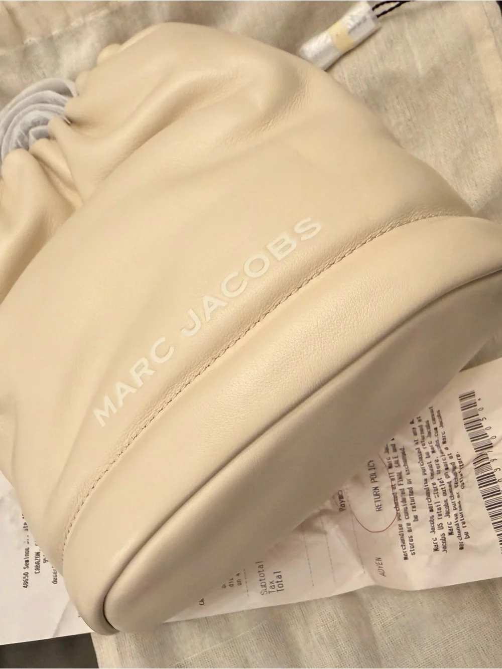 Marc Jacobs small Marshmallow bucket Bag